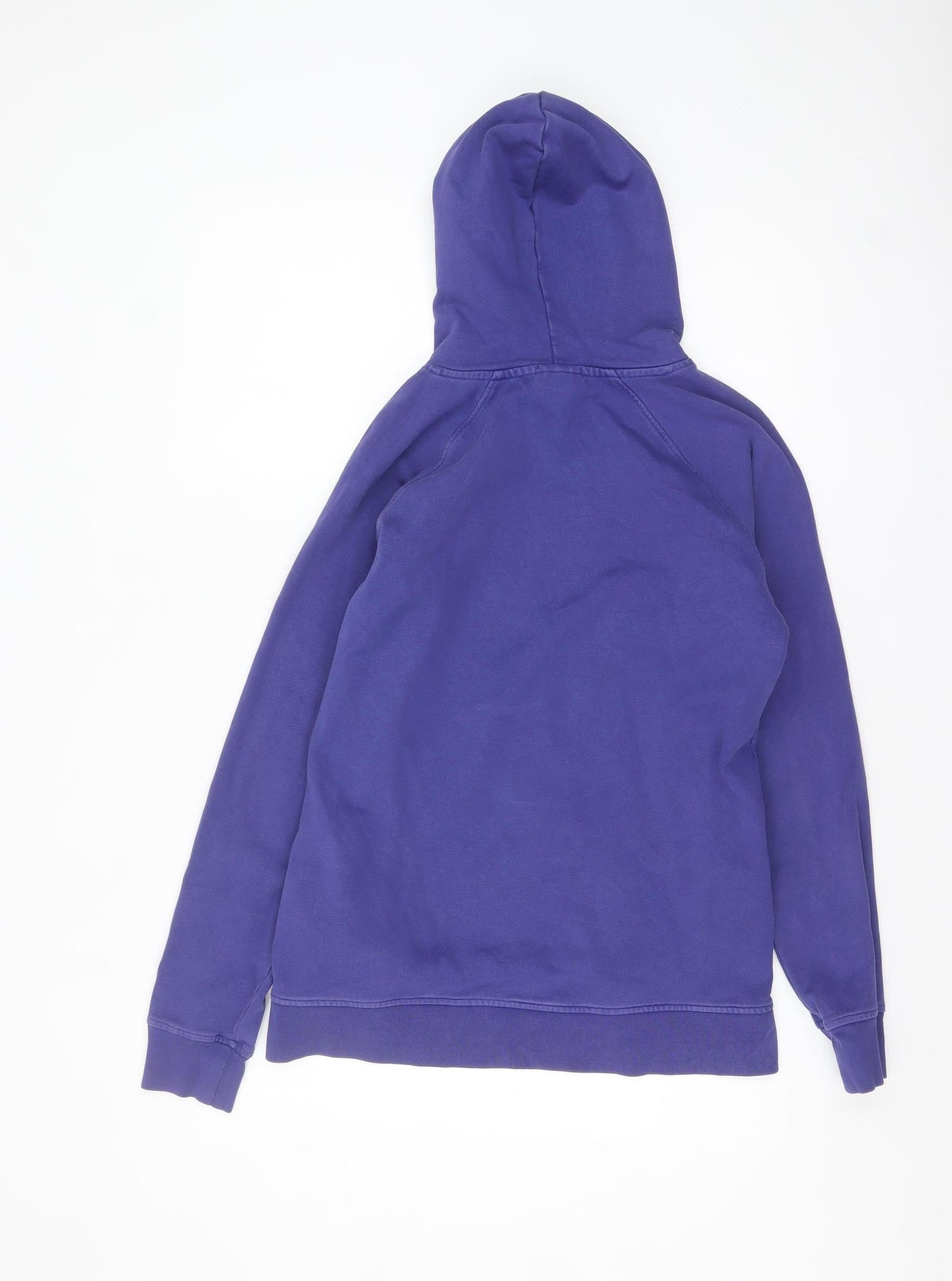 Scotch & Soda Women Purple Pullover Hoodie Size 14 Cotton Blend Casual