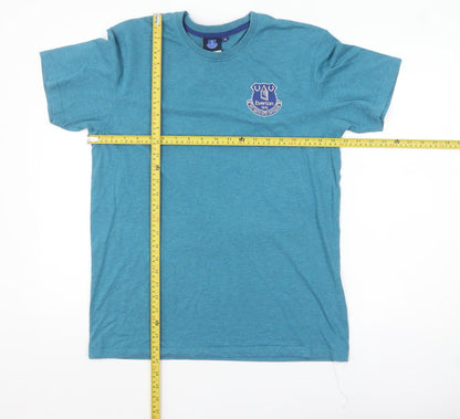 Fanatics Men Blue Everton FC Short Sleeve Crew Neck T-Shirt M
