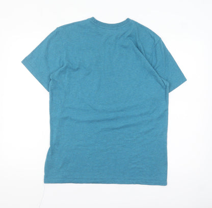 Fanatics Men Blue Everton FC Short Sleeve Crew Neck T-Shirt M