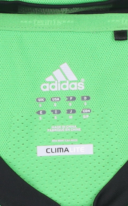 Adidas Men's Green Short Sleeve Climalite T-Shirt Size S
