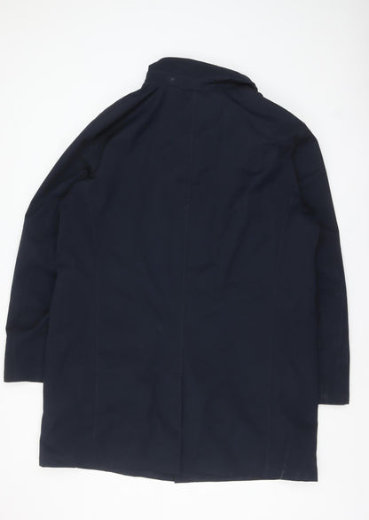 Marks and Spencer Autograph Men’s Navy 2XL Long Rain Coat