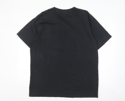 Route 66 Men’s Black XL Retro Graphic Cotton T-Shirt