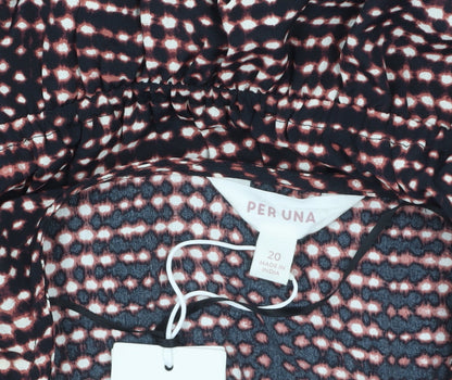 Marks and Spencer Per Una Women’s Multicoloured A-Line Dress Size 20