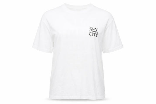 Pull&Bear Women’s White Sex and the City T-Shirt Size S