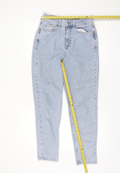 Primark Women’s Blue Mom Jeans Size 10 High Rise Denim