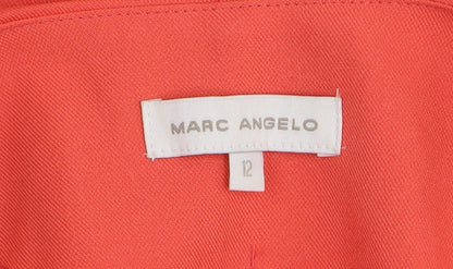 Marc Angelo Women's Orange Size 12 Blazer Jacket