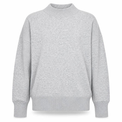 Next Men's Grey Mock Neck Pullover Jumper M Regular Fit