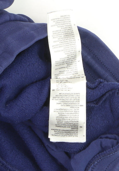 Adidas Men's Blue Jogger Sweatpants Size M Fleece Regular Fit