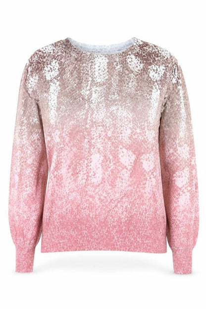 Next Women’s Pink Animal Print Pullover Jumper XS