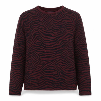 Marks & Spencer Women's Brown Animal Print Sweater Size 12