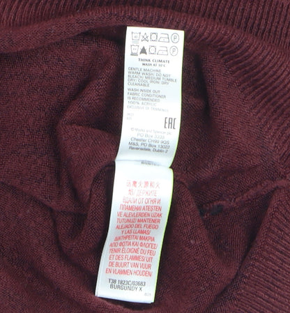 Marks and Spencer Women's Brown Animal Print Sweater Size 12