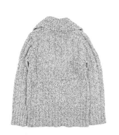 Wallis Women’s Grey Chunky Knit Cowl Neck Jumper Size 8