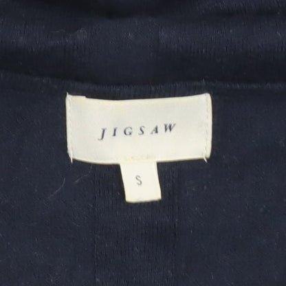 Jigsaw Women's Blue Cowl Neck Long Sleeve Knit Top Size S