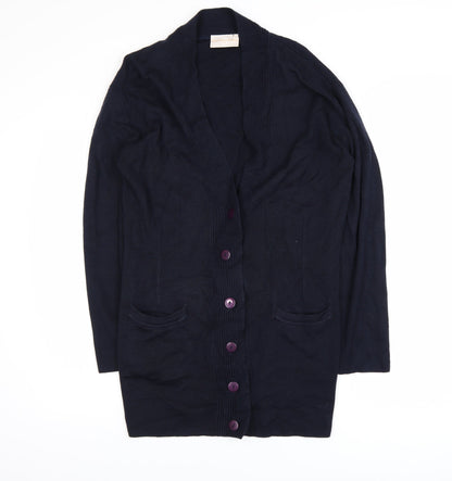 Country Casuals Men's Black Wool Blend Button Cardigan M