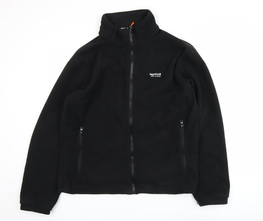 Regatta Men’s Black Fleece Full Zip Jacket XL Outdoor Walking