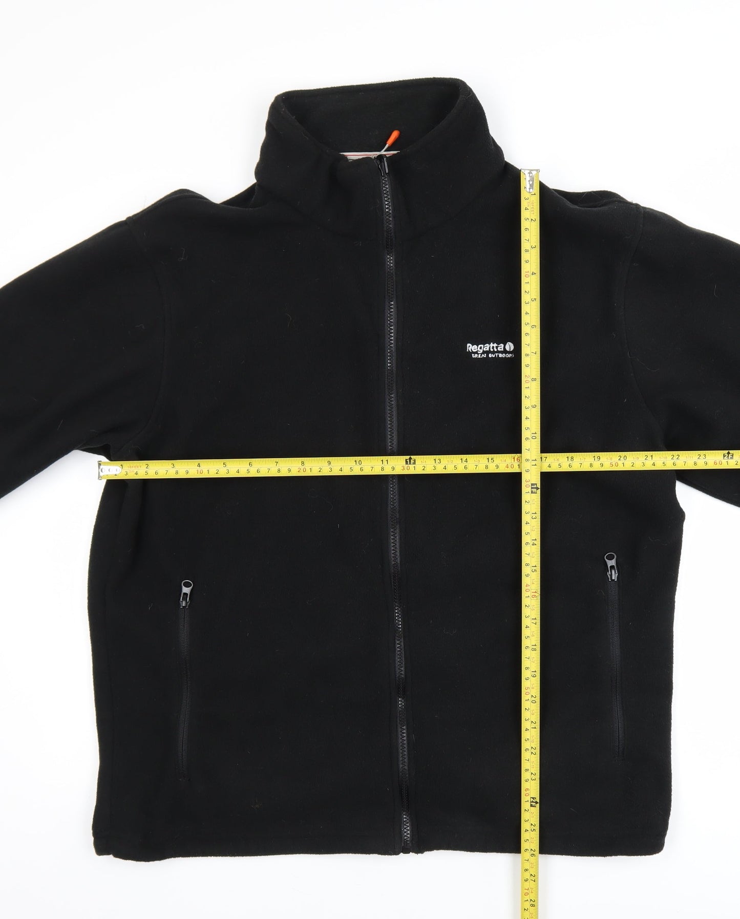 Regatta Men’s Black Fleece Full Zip Jacket XL Outdoor Walking