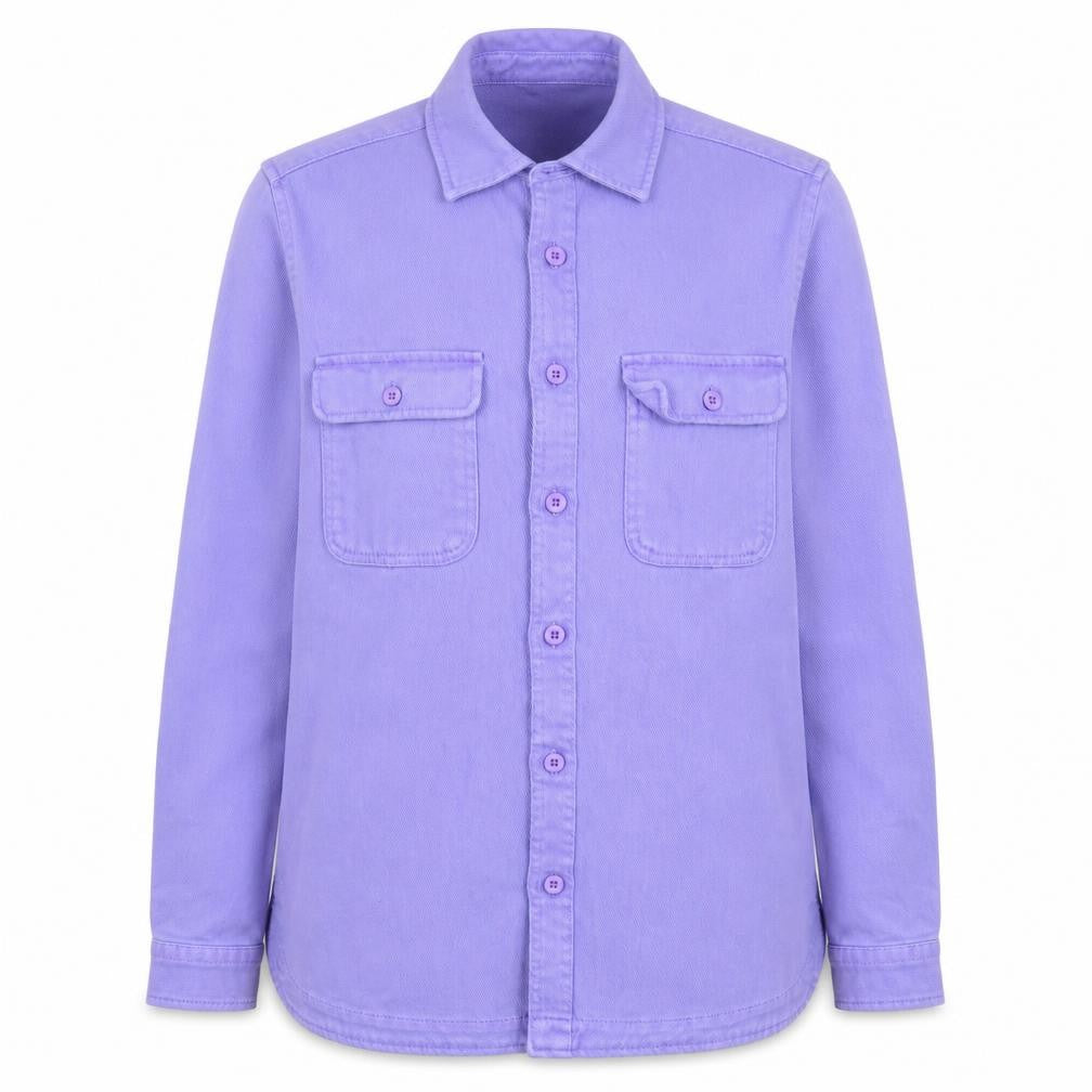 ASOS DESIGN Women Purple Cotton Bee Embroidered Jacket M