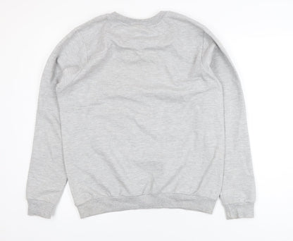 Yuck Clothing Co. Men's Grey Small Pullover Sweatshirt