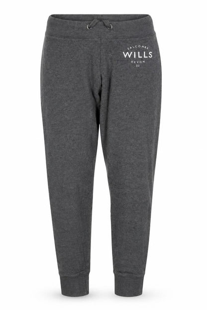 Jack Wills Women Grey Jogger Sweatpants UK 6 Cotton Blend Casual Trousers
