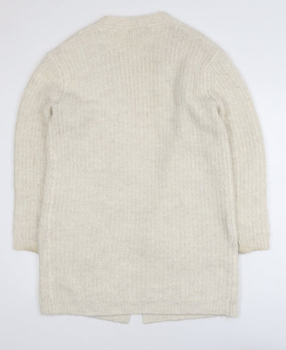Marks and Spencer Women’s Ivory Chunky Knit Long Cardigan S