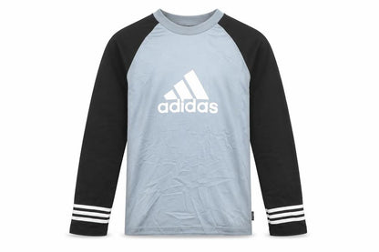 Adidas Men's Blue Long Sleeve Pullover Sports Sweatshirt M