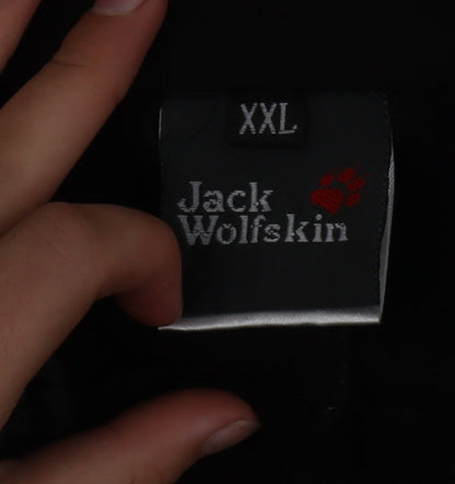 Jack Wolfskin Men's Black 2XL Softshell Outdoor Trousers