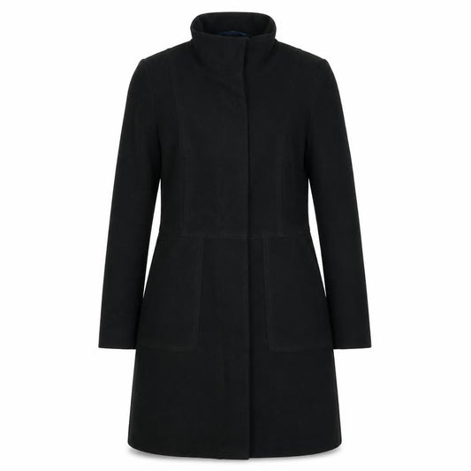 White Stuff Women's Bottle Green Cotton Long Overcoat Size 8