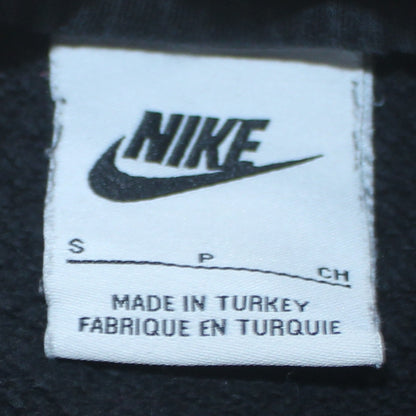 Nike Men's Black Small Pullover Sweatshirt Gold Logo
