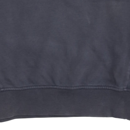 The North Face Men's Grey Cotton Crew Neck Sweatshirt M