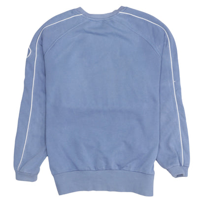 Puma Men Blue Crew Neck Pullover Sweatshirt Size S