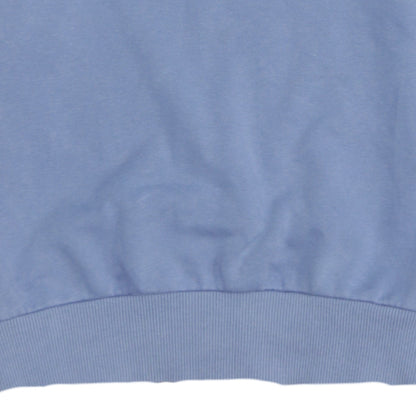 Puma Men Blue Crew Neck Pullover Sweatshirt Size S