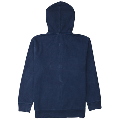 GAP Boys Navy Blue Full Zip Hoodie XL 12-13 Years Fleece Logo Casual