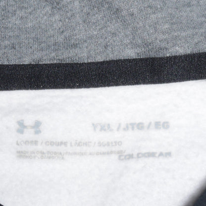 Under Armour Teens Grey Pullover Hoodie XL Sports Fleece