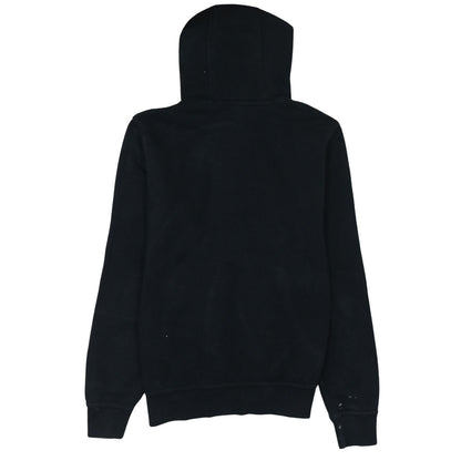 Nike Women Black Medium Pullover Hoodie Sweatshirt Cotton Blend