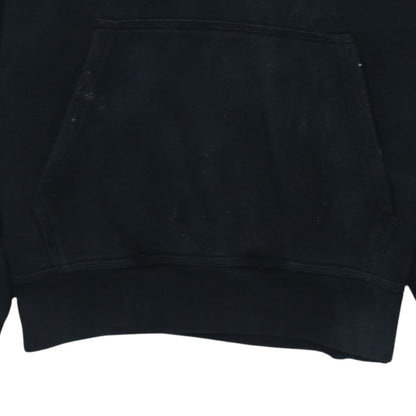 Nike Women Black Medium Pullover Hoodie Sweatshirt Cotton Blend