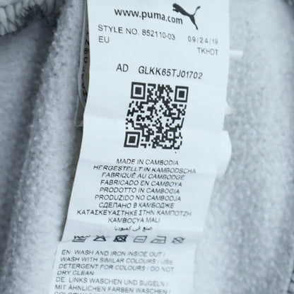 Puma Boys Grey Crew Neck Logo Pullover Sweatshirt 15-16 Years