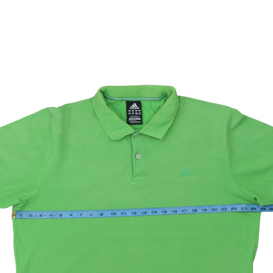 adidas Men's Green Clima365 Essentials Polo Shirt XL