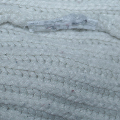 Carhartt Men White Chunky-Knit Wool Pullover Jumper M