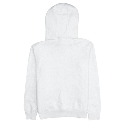 Champion Men's Grey Small Pullover Hoodie with Logo Print