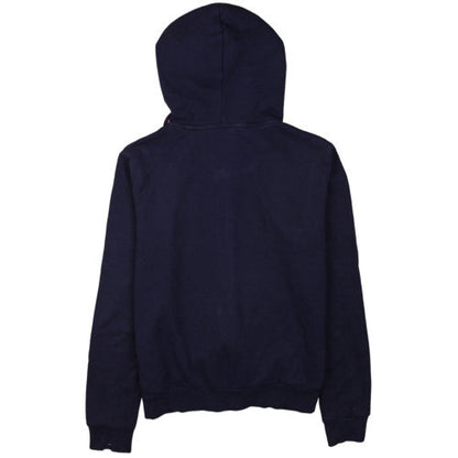 Puma Womens Navy Blue Full Zip Hoodie Size 12 Hooded Sweatshirt