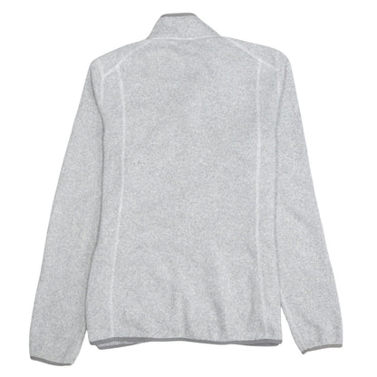 The North Face Womens Grey Full Zip Fleece Sweatshirt XL