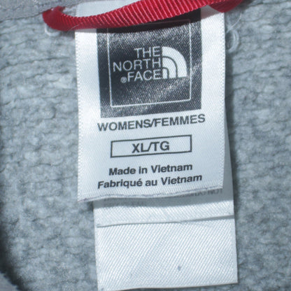 The North Face Womens Grey Full Zip Fleece Sweatshirt XL