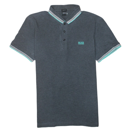 Hugo Boss Mens Grey Regular Fit 2XL Short Sleeve Polo Shirt