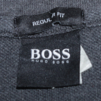 Hugo Boss Mens Grey Regular Fit 2XL Short Sleeve Polo Shirt