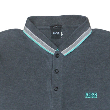 Hugo Boss Mens Grey Regular Fit 2XL Short Sleeve Polo Shirt