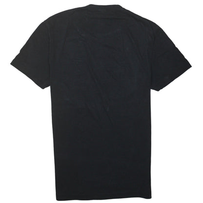 Emporio Armani EA7 Men's Black Crew Neck Cotton T-Shirt L