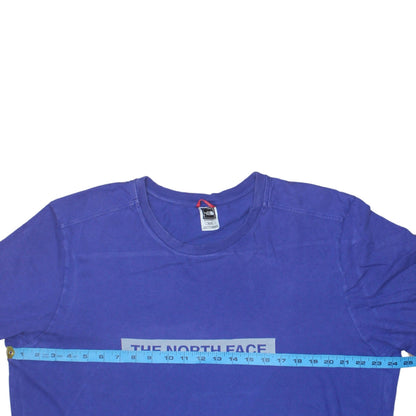The North Face Men's Blue XL Graphic Cotton T-Shirt