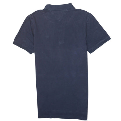 Tommy Jeans Men's Blue XL Classic Cotton Polo Shirt