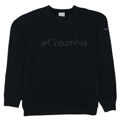 Columbia Men's Black Crew Neck Pullover Sweatshirt Size L
