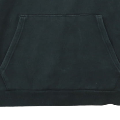 Puma Men's Black Pullover Hoodie L Logo Sports Fleece